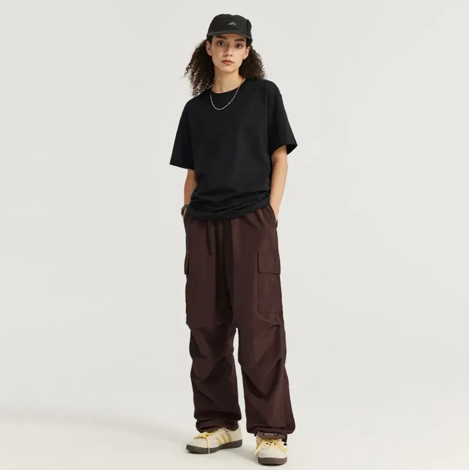 Japon style Tsumiko pantalon cargo confort