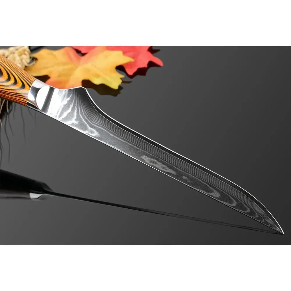 Japon style Knife Maebashi couteau japonais désosseur acier Damas