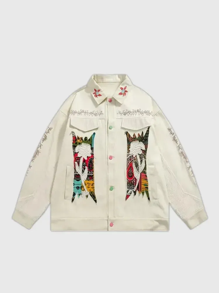 Japon style Harajuku veste en jean streetwear