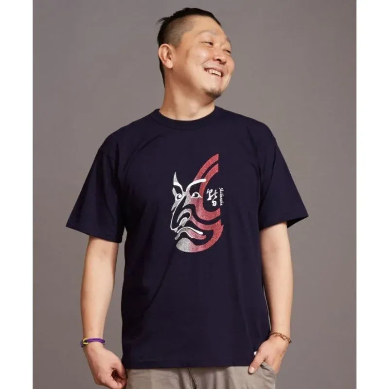 Japon style Tshirt Japonais Kabuki t-shirt oversize motif traditionnel