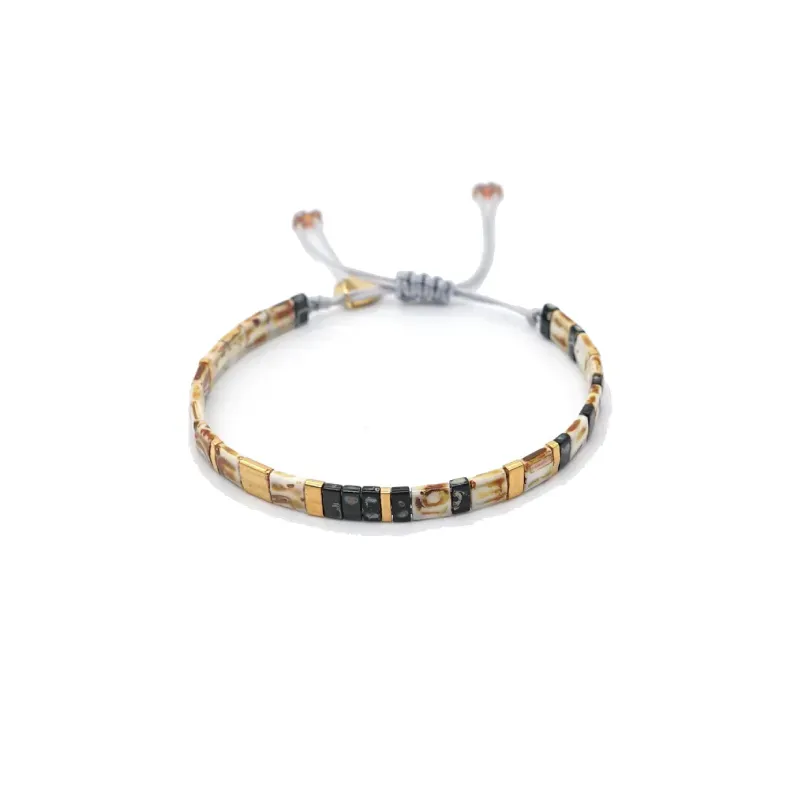 Japon Style Miyuki Tila Beads bracelet perles
