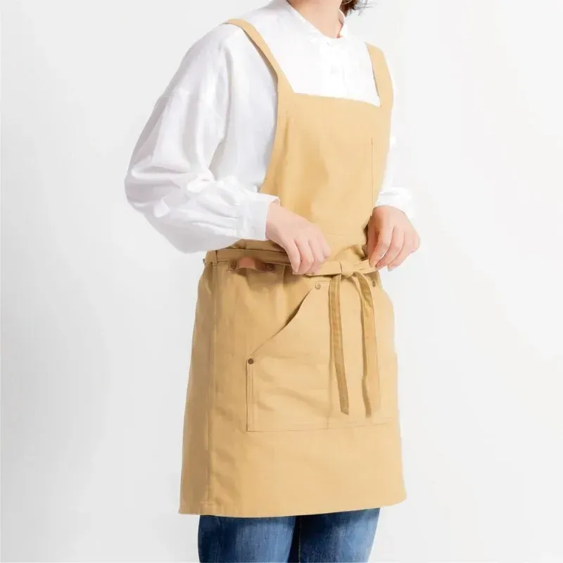 Japon Style Tablier Japonais Coton tablier cuisine à poches