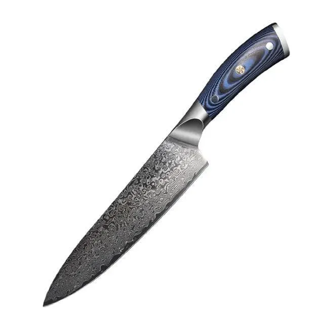 Japon style Kudamono Damascus Knife Kazuma couteau Damas