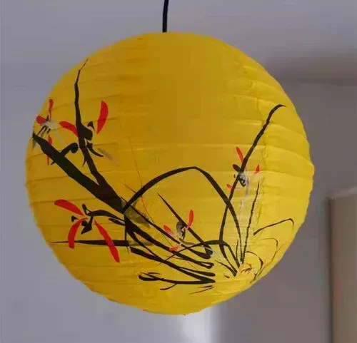 Japon style Deco boule japonaise lanterne suspendue