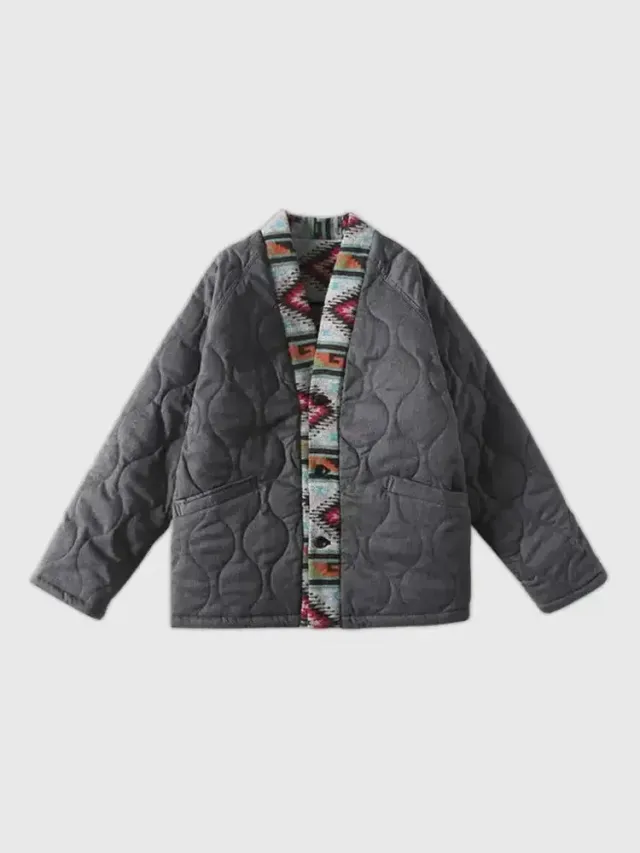 Japon style Hanten réversible veste motif américain