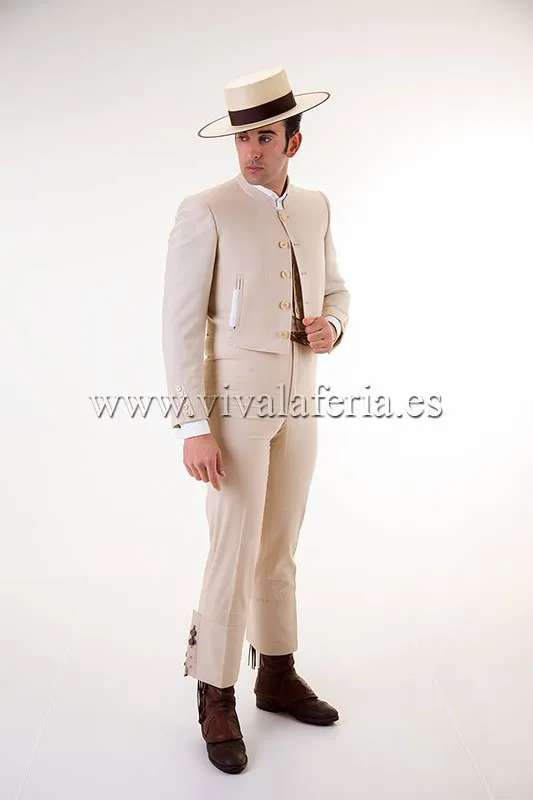Viva La Feria costume campero carreaux lycra