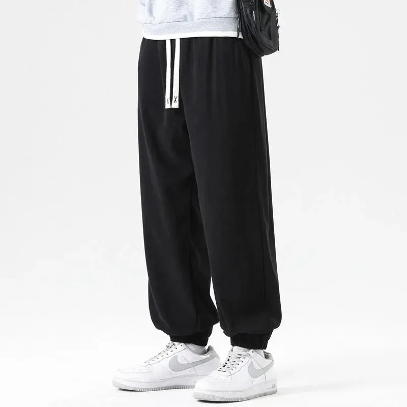 Japon style Ryohei Pantalon En Velours Côtelé pantalon