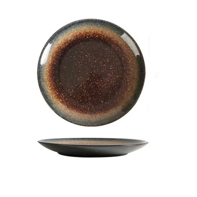 Japon Style Plate Yasu assiette céramique traditionnelle