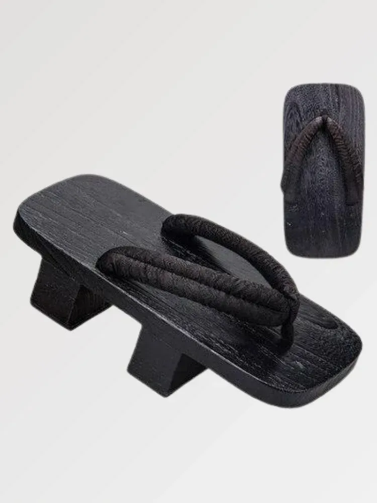 Japon style Geta Tsushima sandales bois