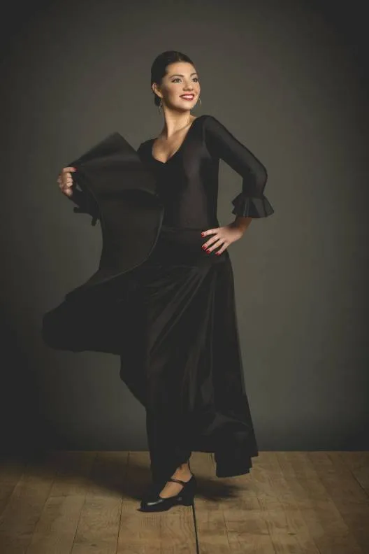 Viva La Feria Volante jupe de danse flamenco enfant