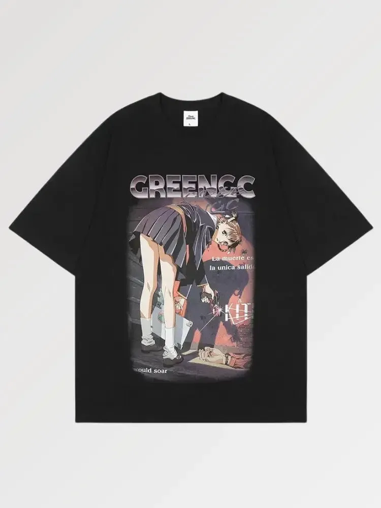 Japon style tsukumi tee-shirt japonais femme