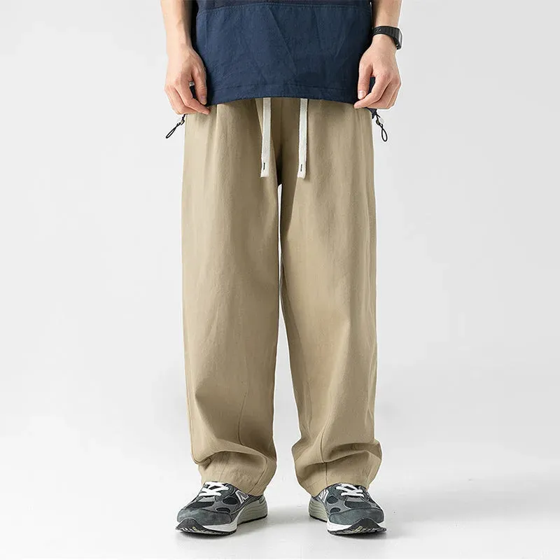 Japon style Ryozo Pantalon Confort Japonais en Coton