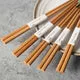 Esprit du Japon baguettes japonaises bois paire + repose poisson