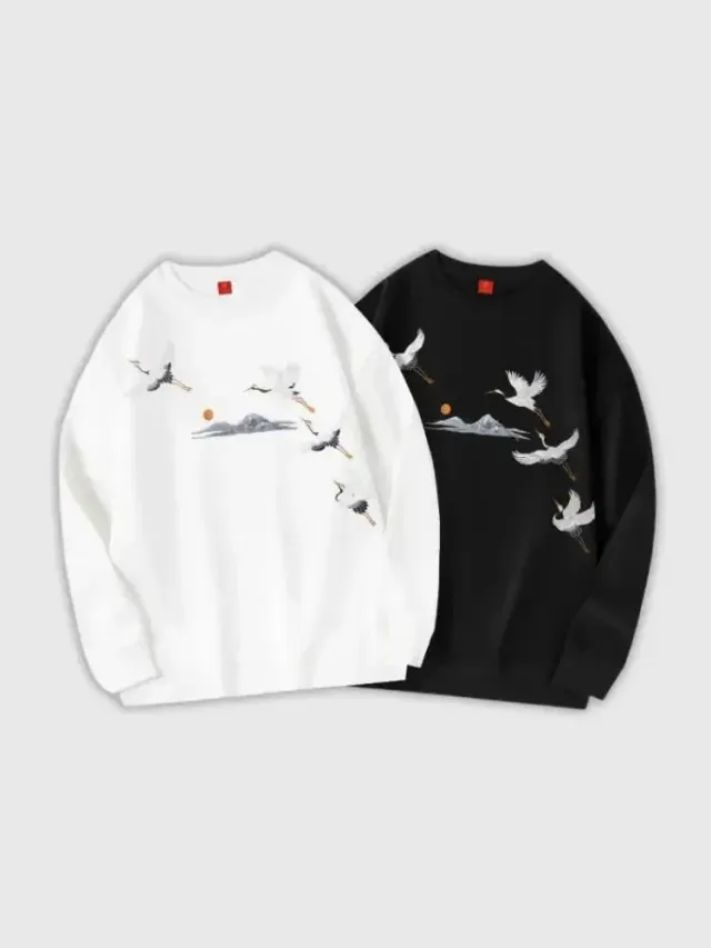Japon Style Mohan sweat japonais original oversize