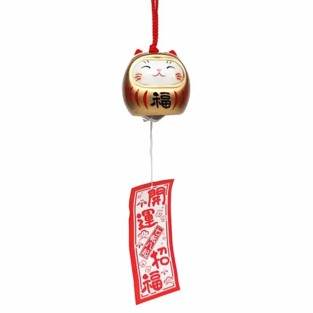 Japon style Carillon Chat Japonais carillon céramique porte-bonheur