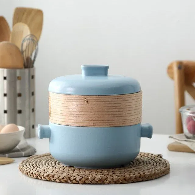 Japon style Enryaku-ji casserole céramique vapeur