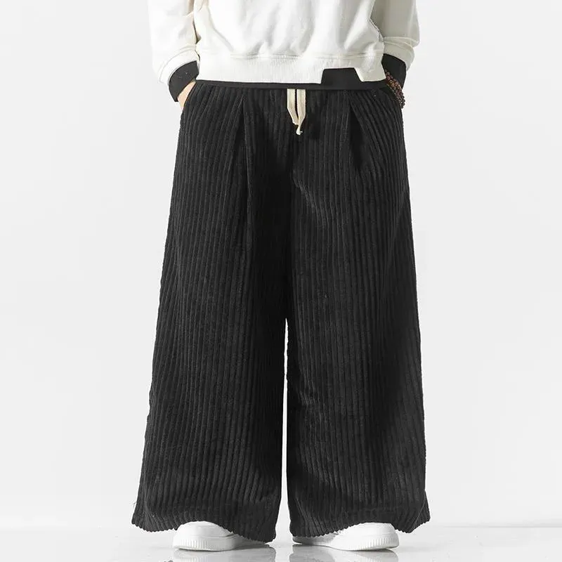 Japon style Kenjiro pantalon velours cotele chic