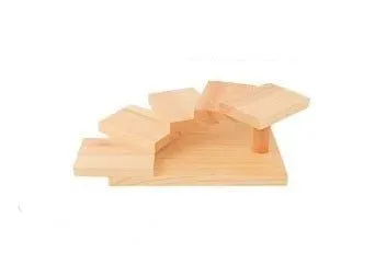 Japon style Sushi Shelf Shaka plateau bois
