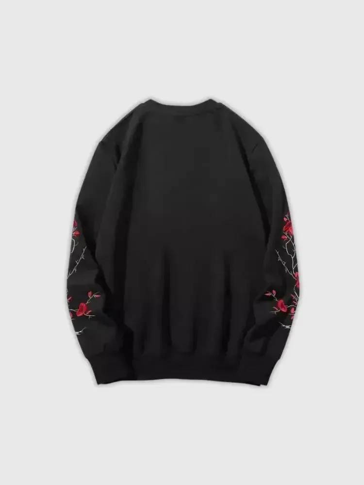 Japon style Sweat Kushino femme brodé traditionnel