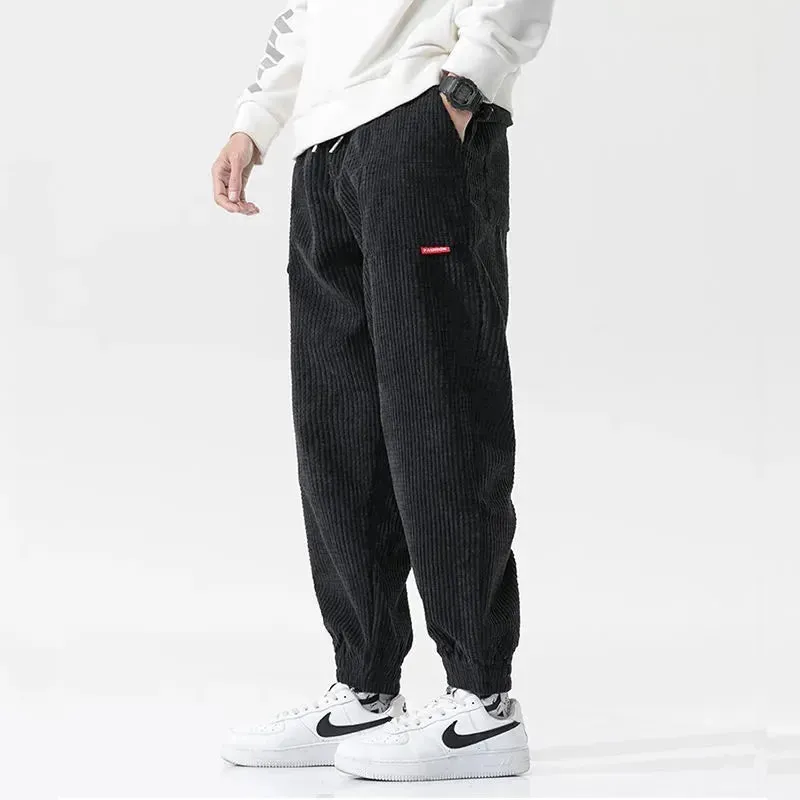 Esprit du Japon pantalon japonais velours côtelé homme
