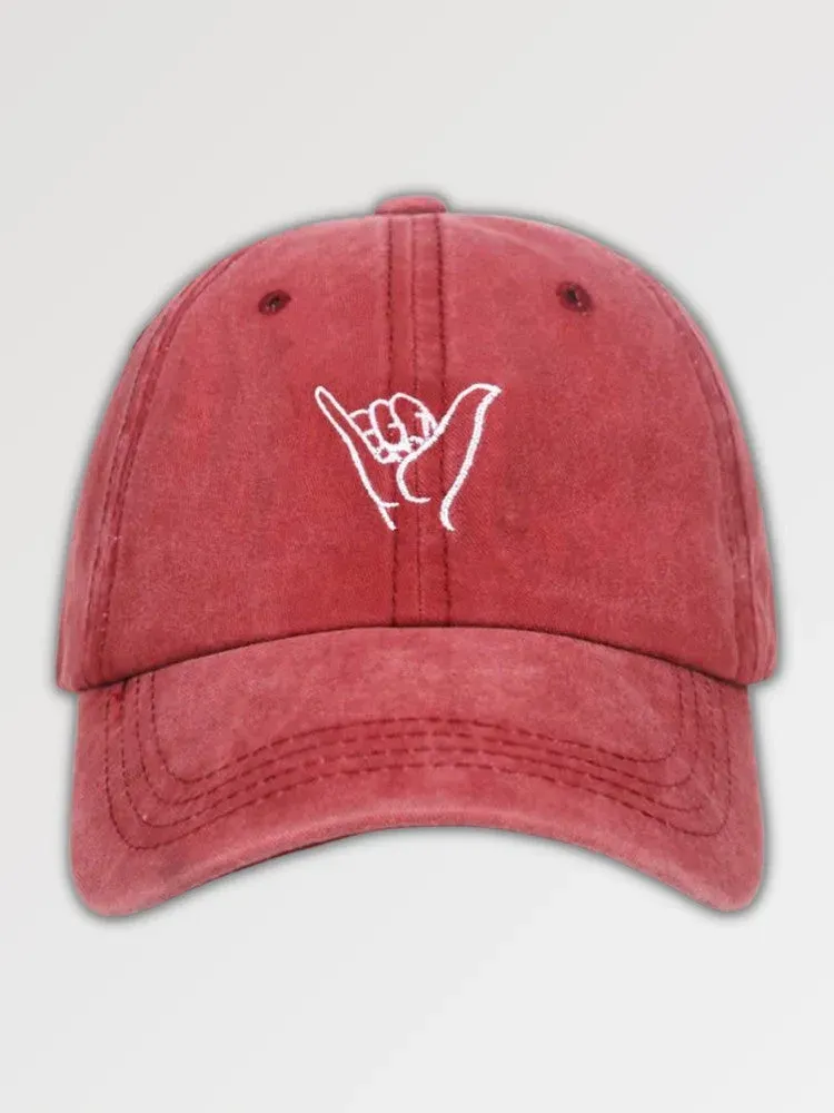 Japon style pleasure casquette unisexe brodée