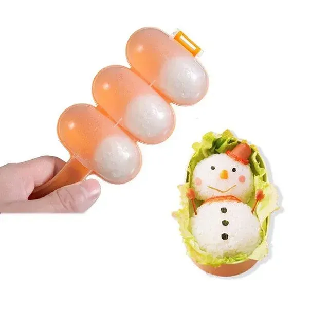 Japon Style Nigiri Mold 3 Cavity moule à sushi