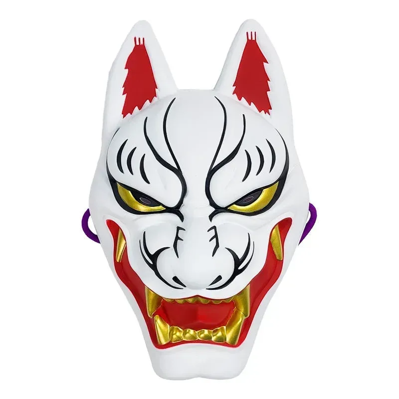 Japon style Renard Maléfique masque kitsune Halloween