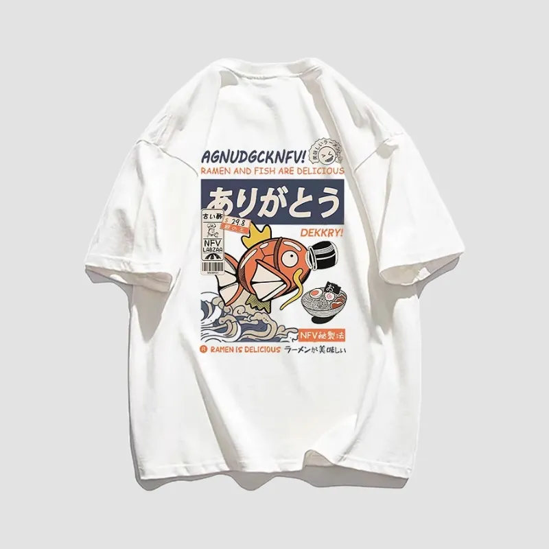Japon style Vintage t-shirt japonais motif rétro