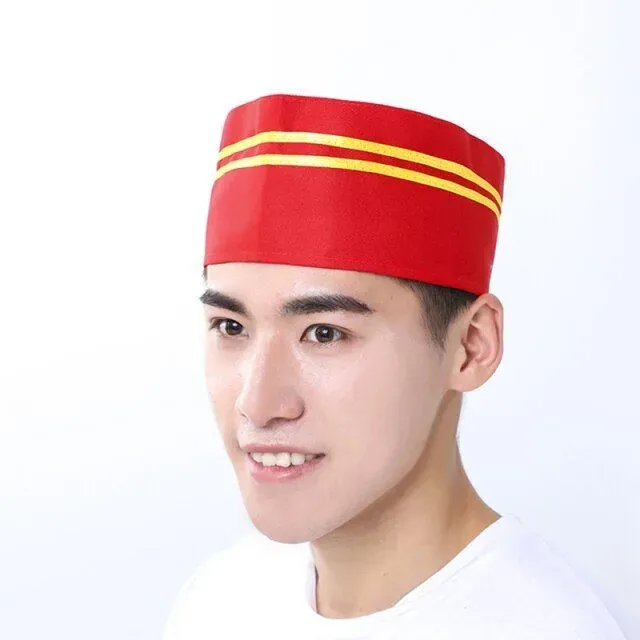 Japon style Hikaru chapeau de chef japonais coton