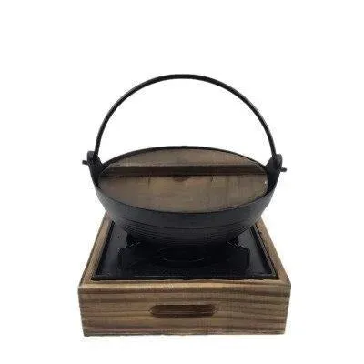 Japon style Biei set pot sukiyaki aluminium alcool