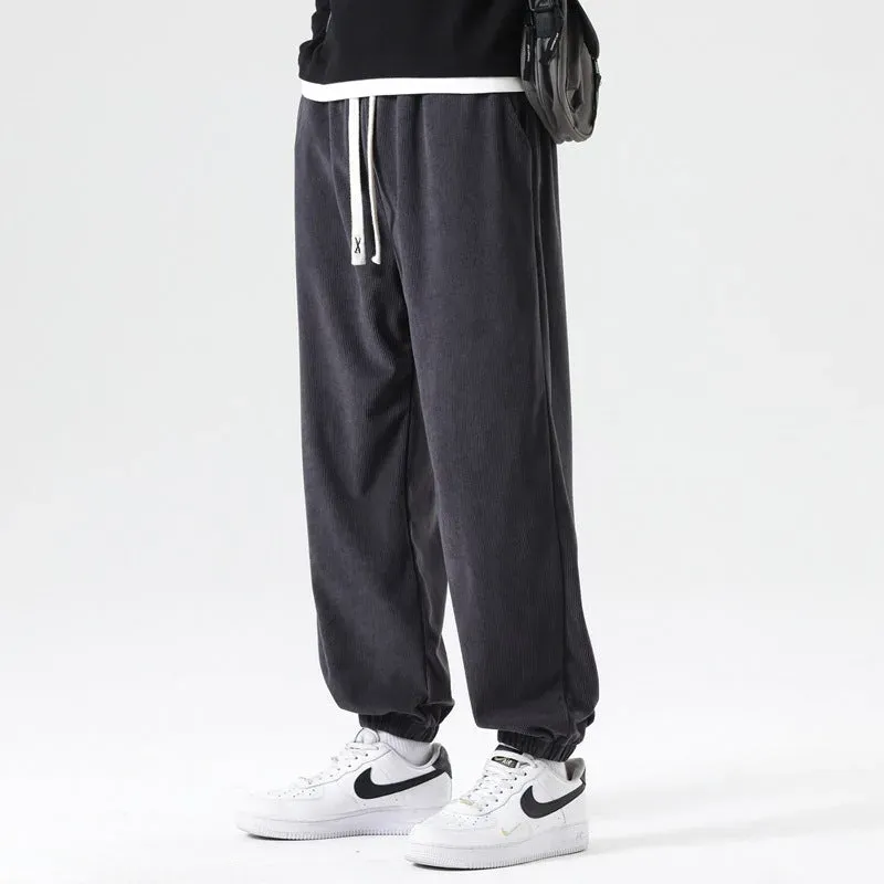 Japon style Ryohei Pantalon En Velours Côtelé pantalon