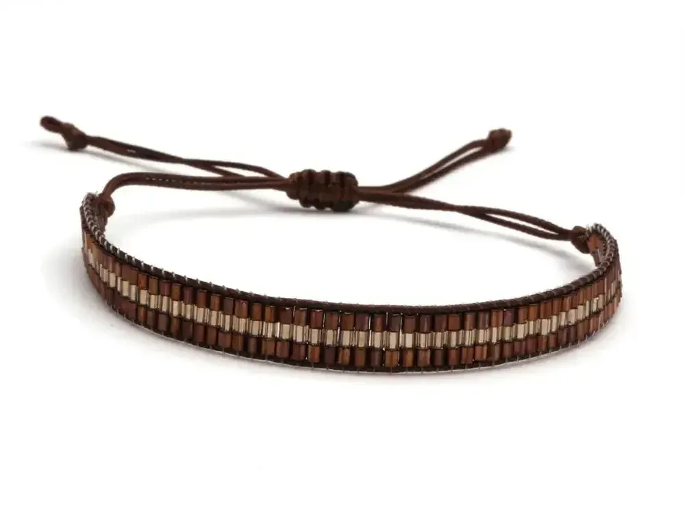 Japon style Miyuki bracelet homme perles artisanales