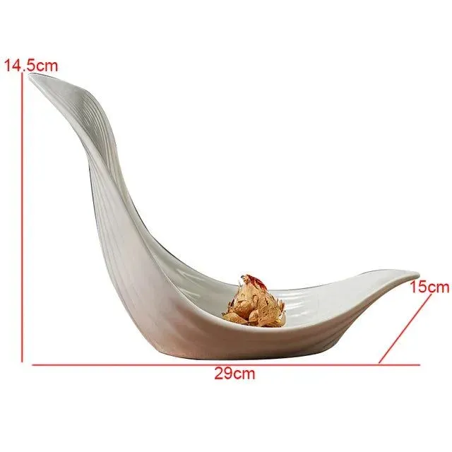 Japon style Kazashi assiette irrégulière céramique