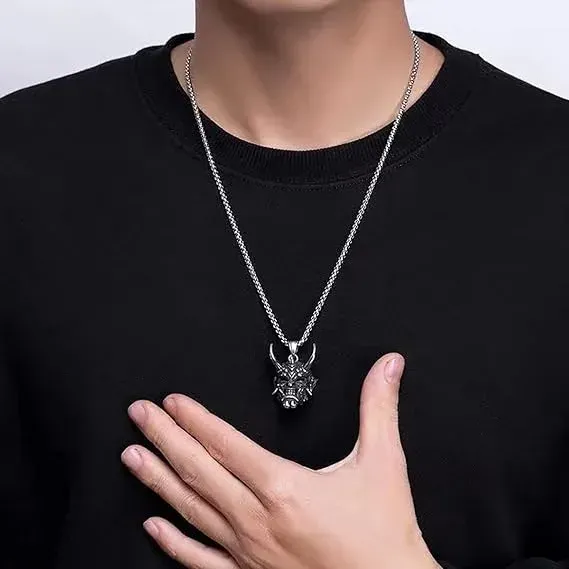 Japon style Collier Croc De Demon Japonais collier