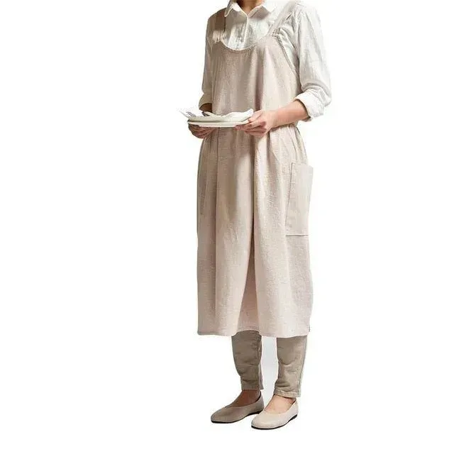 Japon style Woman Apron Hokkaido 4 Colors tablier japonais femme