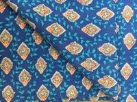 Mistral Calisson Cobalt petit bandana 45x45 coton
