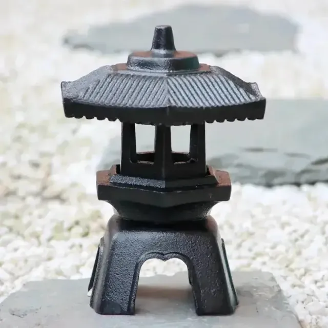 Japon style abiko petite lanterne japonaise fonte