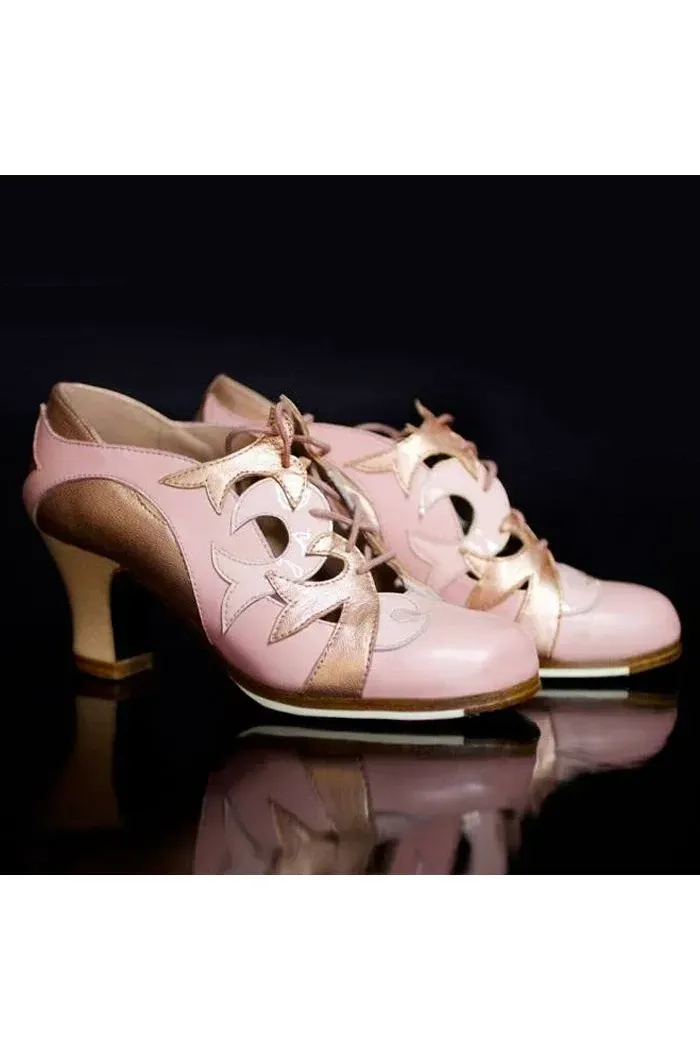 Viva la Feria Cuentos de Azúcar chaussures flamenco cuir