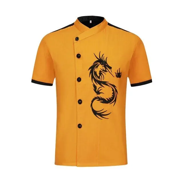 Japon style Hideki tenue de chef coton