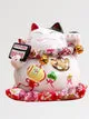 Esprit du Japon Chat Maneki Neko Musicien Tirelire