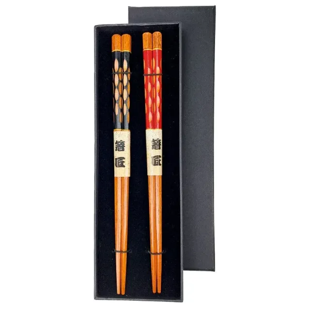 Japon style Zen set baguettes japonaises manche travaillé