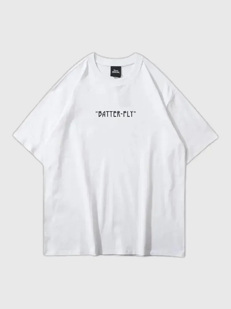 Japon style ‘the Butterfly’ T-shirt papillon