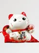 Esprit du Japon tirelire maneki neko kawaii céramique coussin