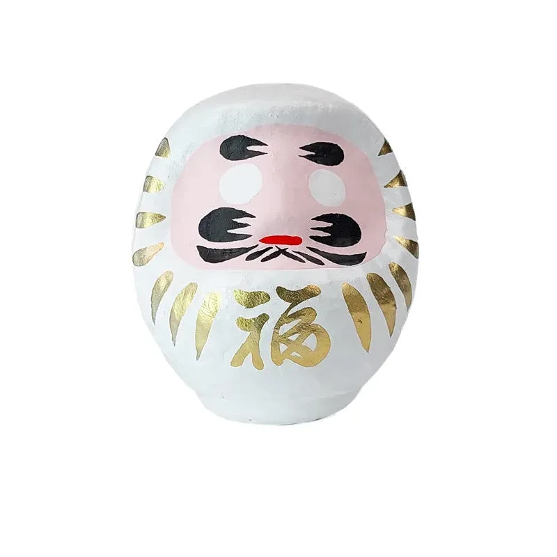 Japon style poupée Daruma porte-bonheur artisanal