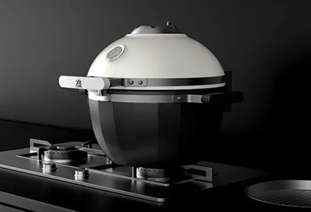 Japon style Aki kamado grill céramique intérieur