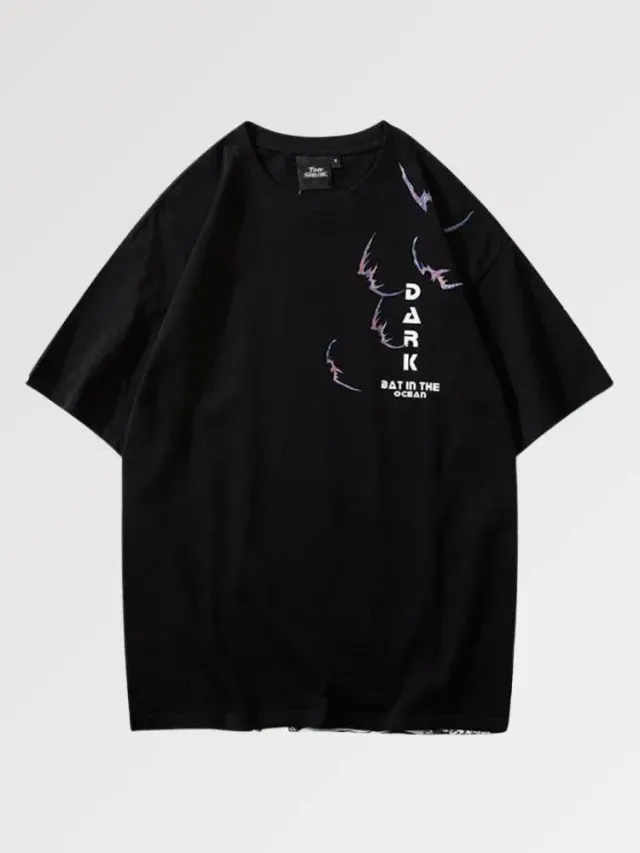 Japon style the Ocean t-shirt vague japonaise