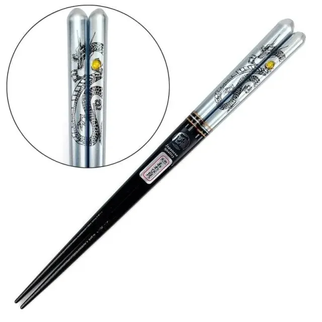 Japon style Dragon baguettes japonaises nacre