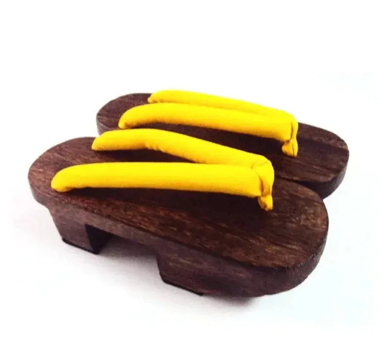 Japon style Geta japonaise sandales bois artisanales
