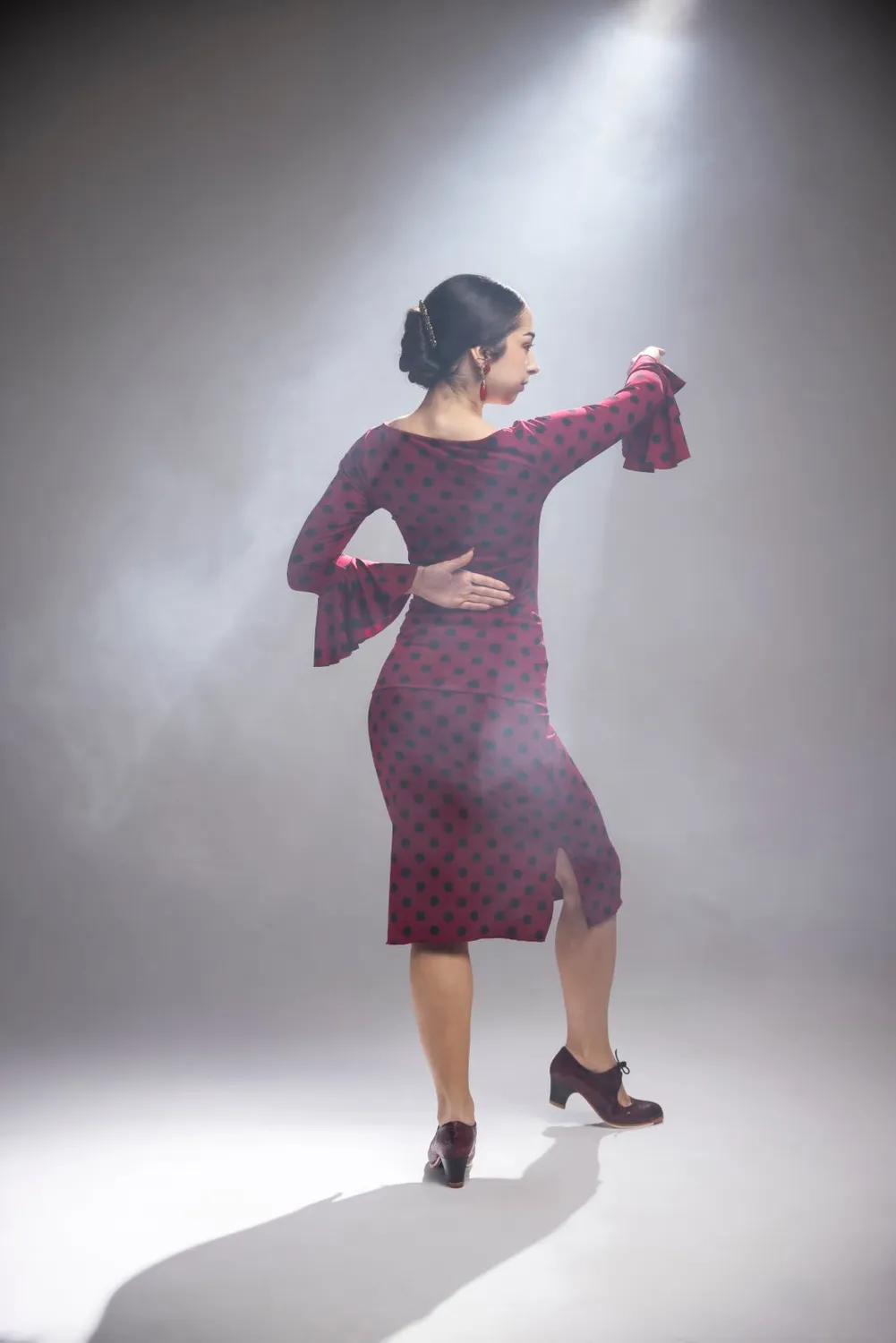 VIVA LA FERIA-MODA FLAMENCA Bangui jupe flamenco imprimée