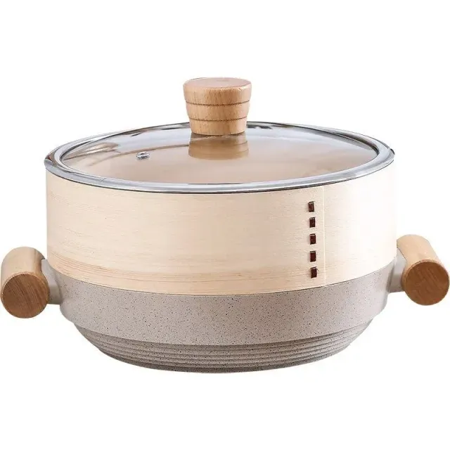 Japon style Kōtoku-in donabe cocotte vapeur